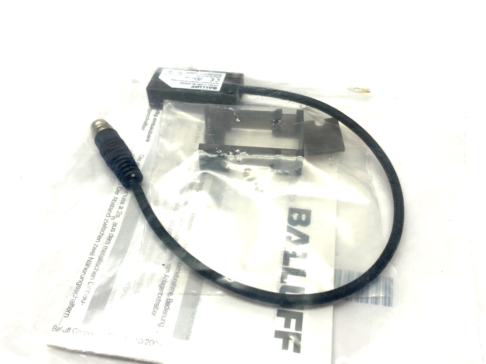 Balluff BCS0055 Flush Capacitive Proximity Sensor BCS R08RR01-PSM80C-EP00,2-GS49 - Maverick Industrial Sales