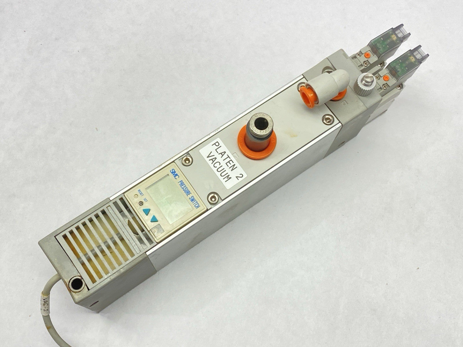 NZL112-K15MZ-E65L | SMC Multi-Stage Vacuum Ejector - Used - Maverick Industrial Sales