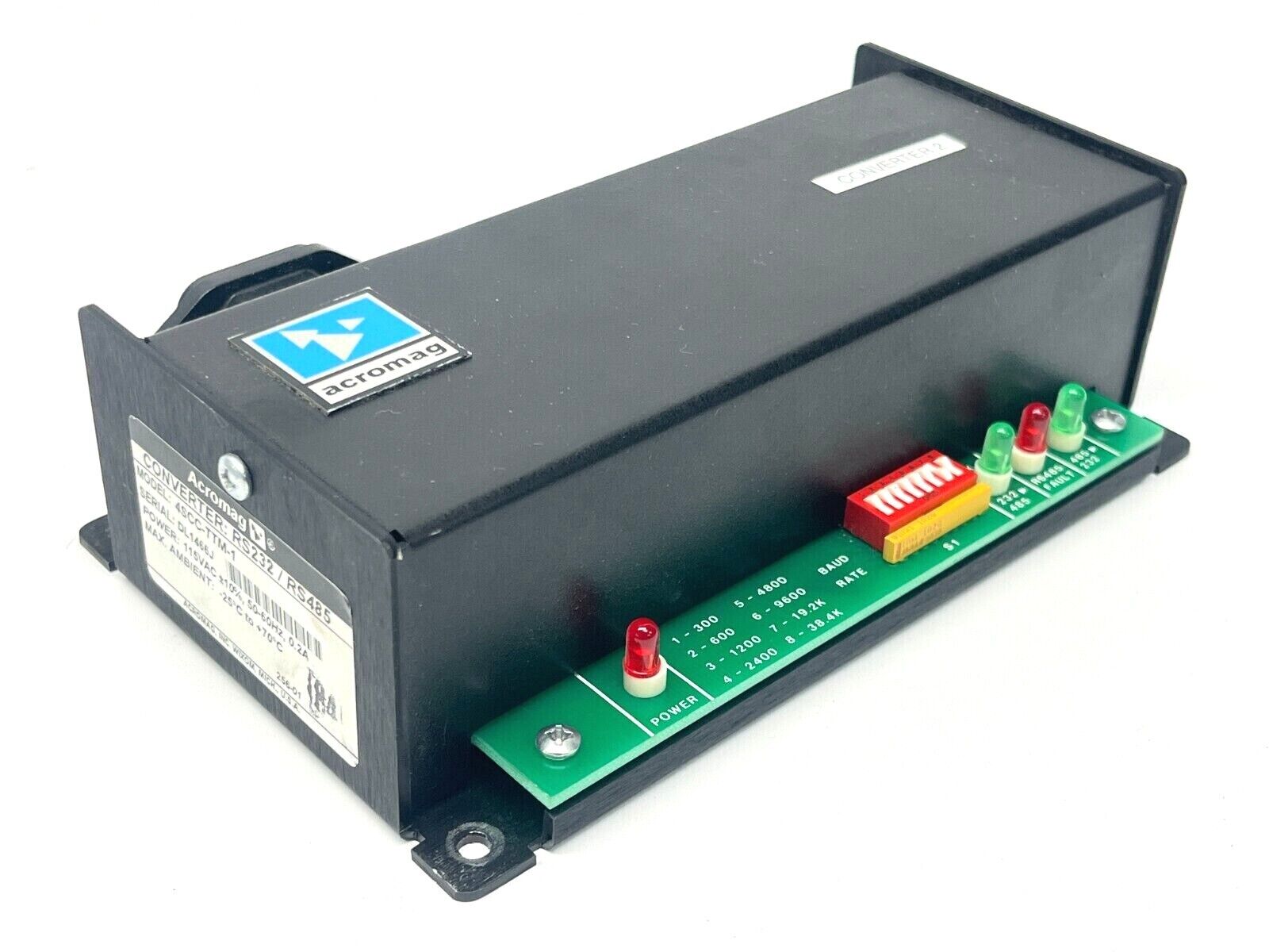 Acromag 4SCC-TTM-1 RS232 to RS485 Converter - Maverick Industrial Sales