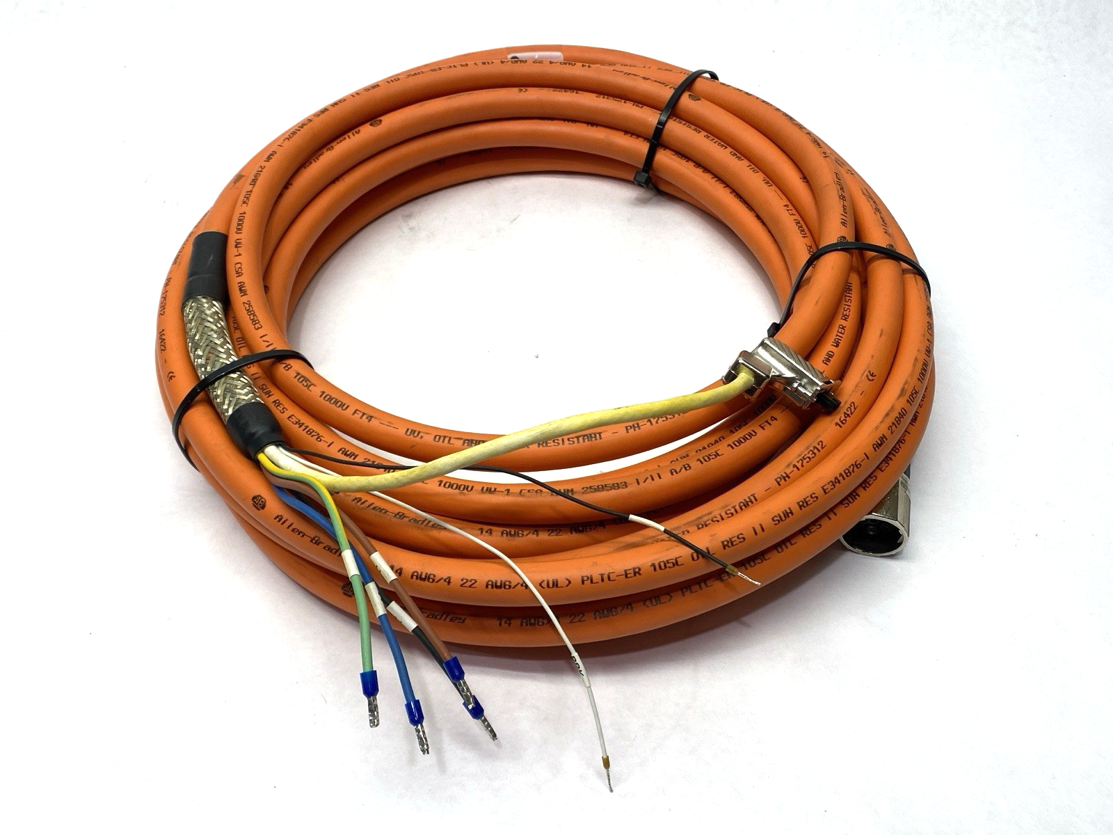 Allen Bradley 2090-CSBM1DE-14AA10 Ser. A Kinetix Motor Power Cable 10m - Maverick Industrial Sales