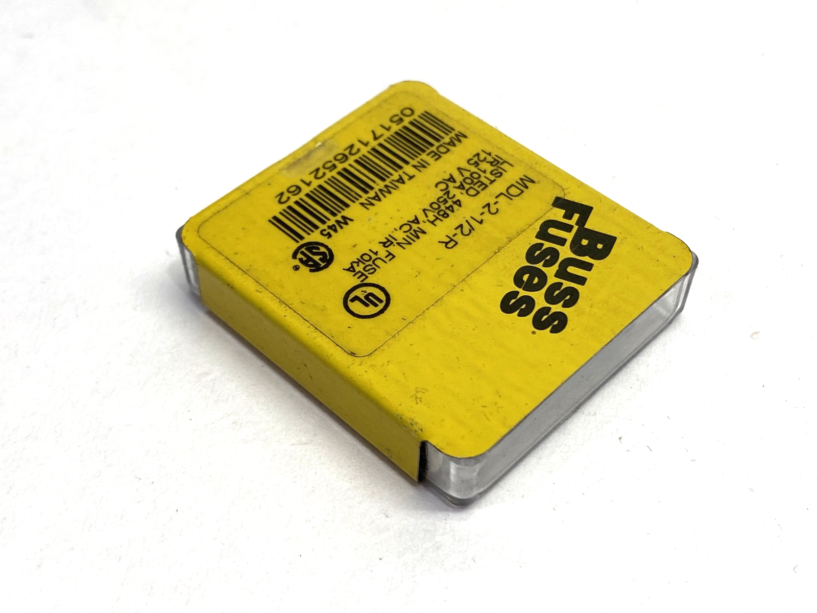 Cooper Bussmann MDL-2-1/2-R Miniature Fuse 2.5A 250VAC PACKAGE OF 5 - Maverick Industrial Sales