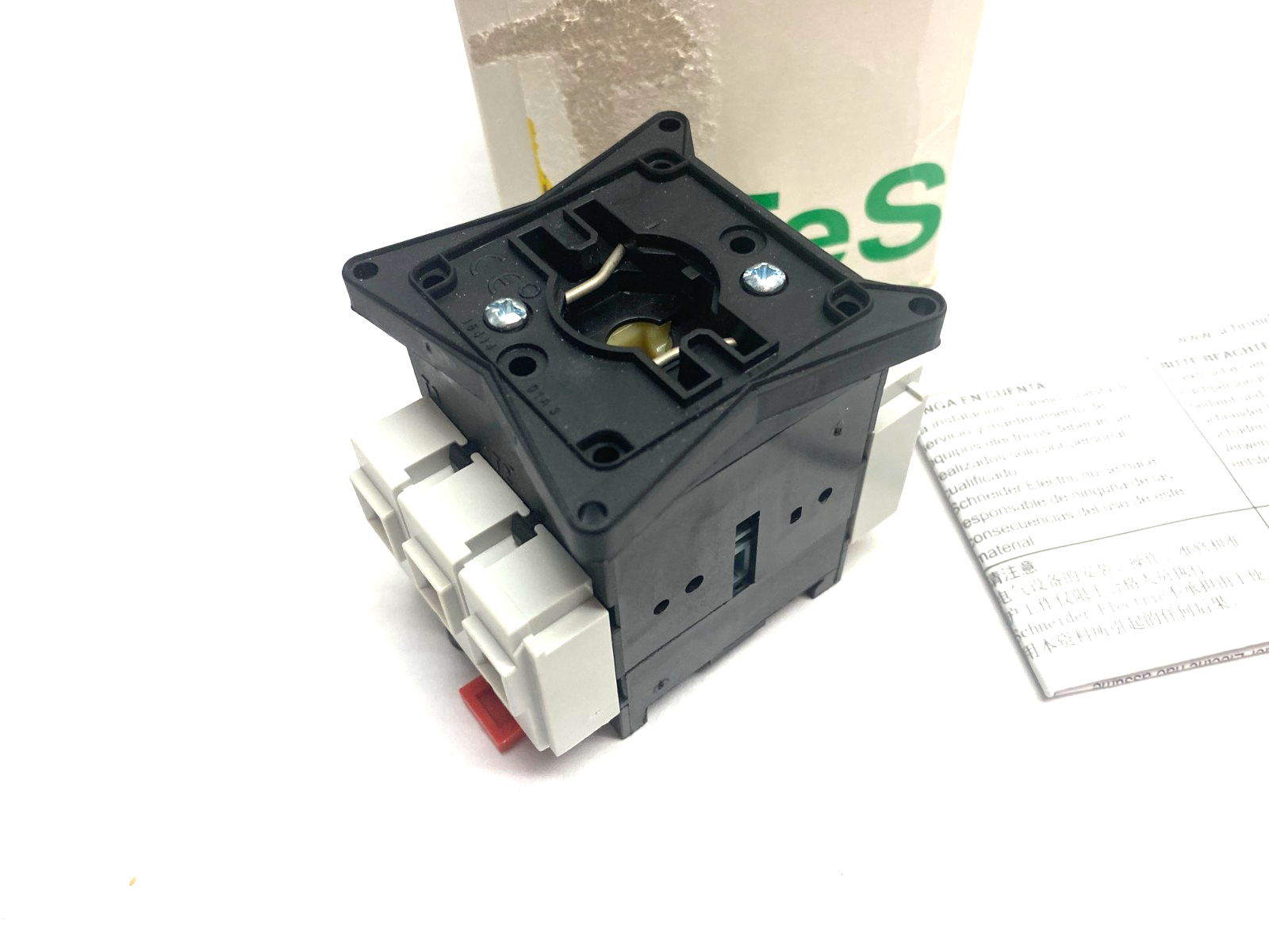 VCF0 | Schneider Electric TeSys Vario Emergency Disconnect Switch MISSING HANDLE - New Other - Maverick Industrial Sales