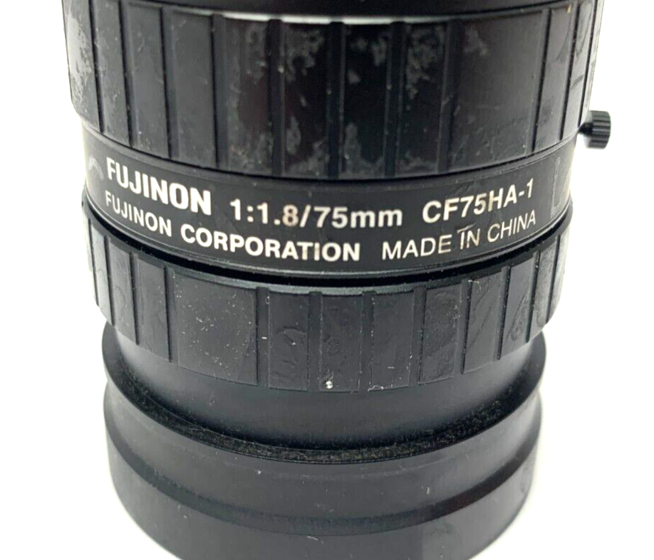 Fujinon CF75HA-1 Lens 1:1.8/75mm - Maverick Industrial Sales