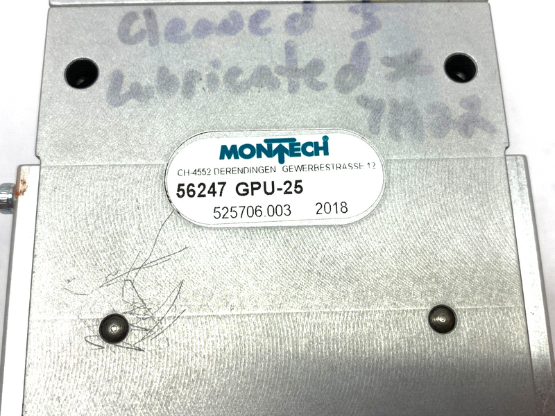 Montech GPU-25 Universal Parallel Pneumatic Gripper 20mm Grip Stroke 56247 - Maverick Industrial Sales