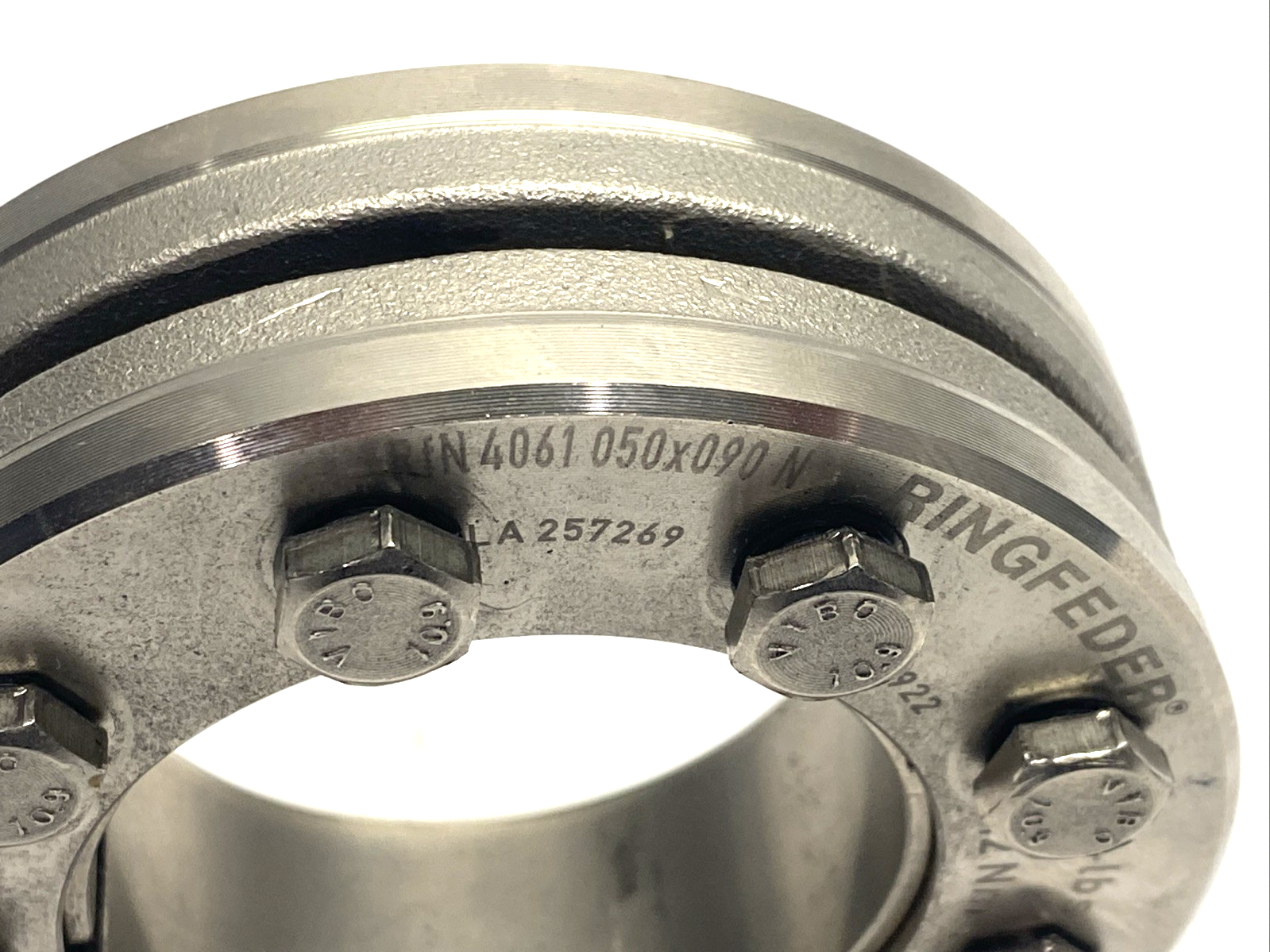 RFN 4061 050x090 N | Ringfeder Shrink Disc 50mm I.D. 90mm O.D. 9ft-Lbs. 12Nm - New – Open Box - Maverick Industrial Sales