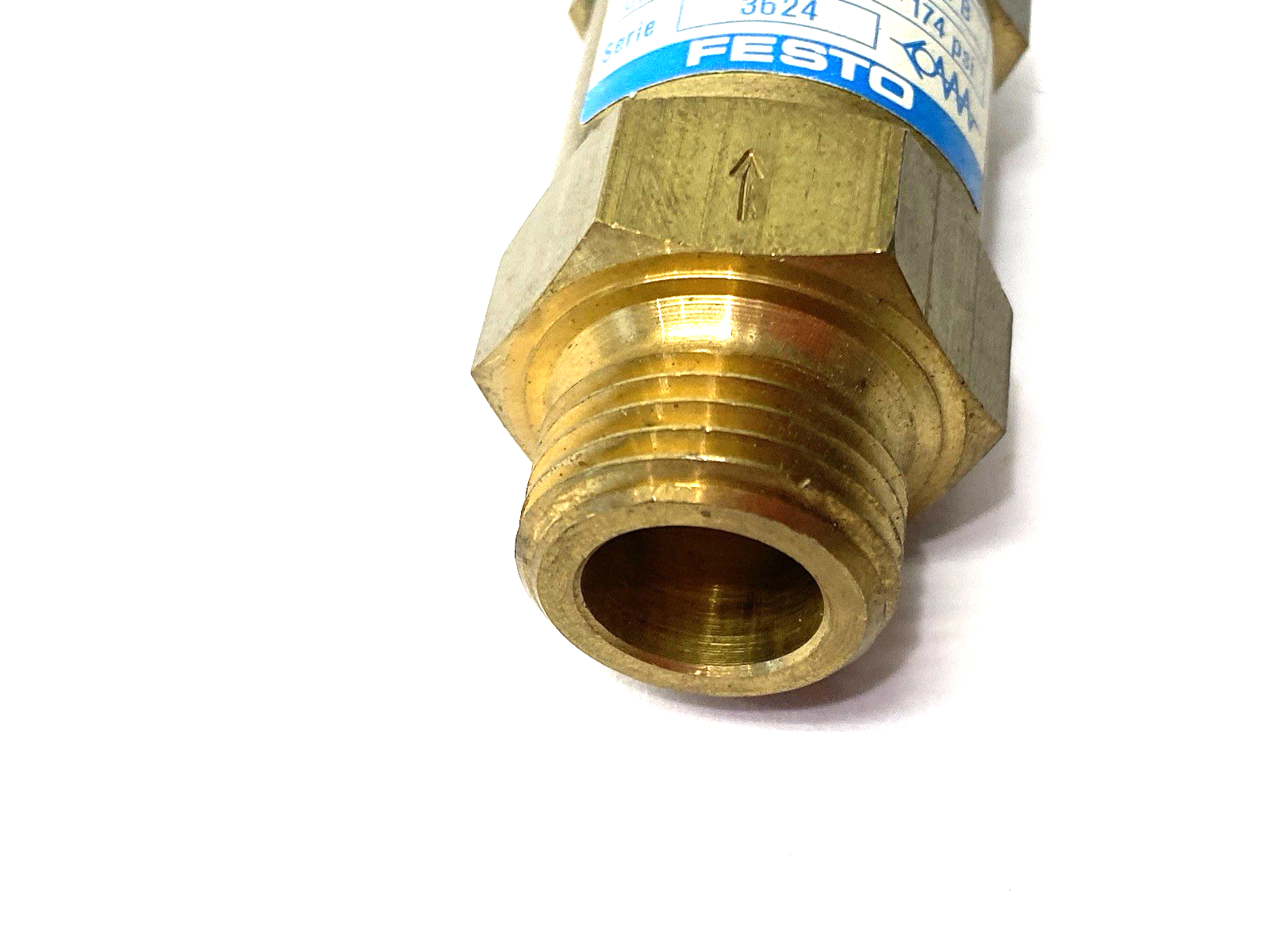 11691 | Festo Non-return Valve, Brass Body, H-1/2-B - New Other - Maverick Industrial Sales