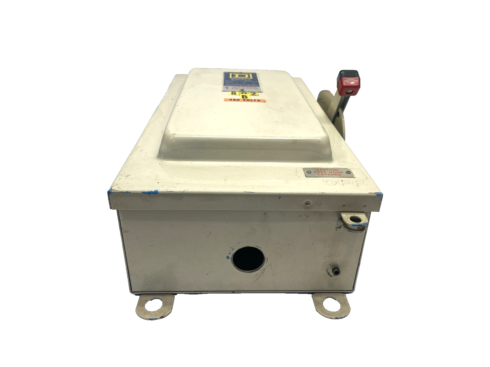 | Square D H-363AWK 3-Pole Heavy Duty Fusible Safety Switch 100A 600V - Used - Maverick Industrial Sales
