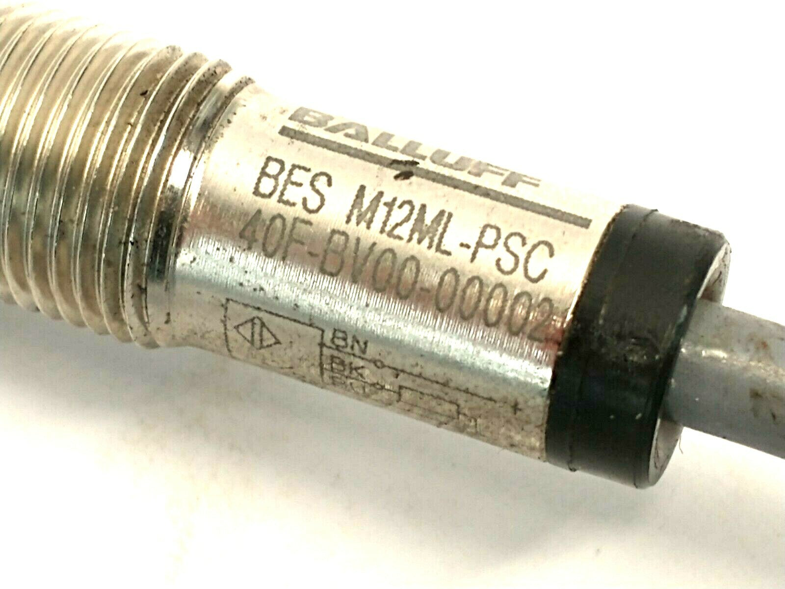 Balluff BES M12ML-PSC40F-BV00-00002 Proximity Sensor 10-30V DC - Maverick Industrial Sales