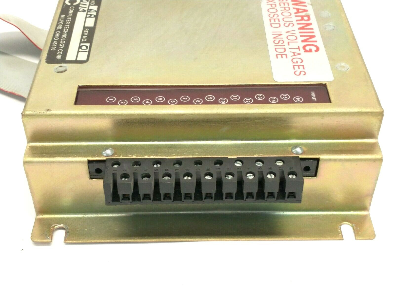 Computer Technology Corp. CTC Model AA Rev. 01 I/O Module - Maverick Industrial Sales