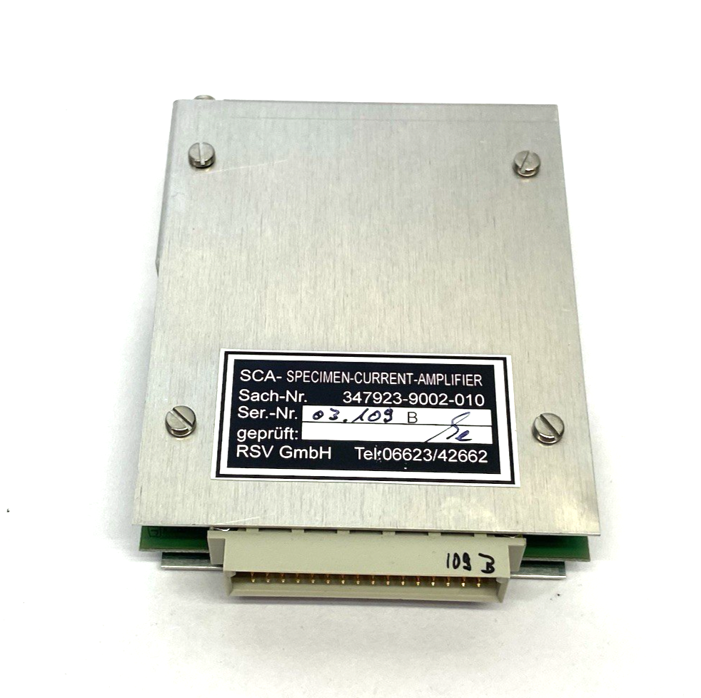 RSV 347923-9002-010 Specimen Current Amplifier SCA - Maverick Industrial Sales