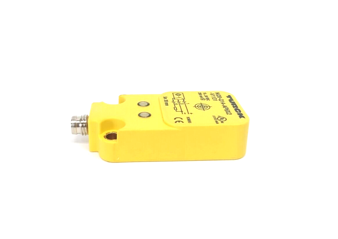 Turck Ni20-Q14-AP6X2-V1131 Rectangular Inductive Sensor M8 Male 3-Pin 4690210 - Maverick Industrial Sales