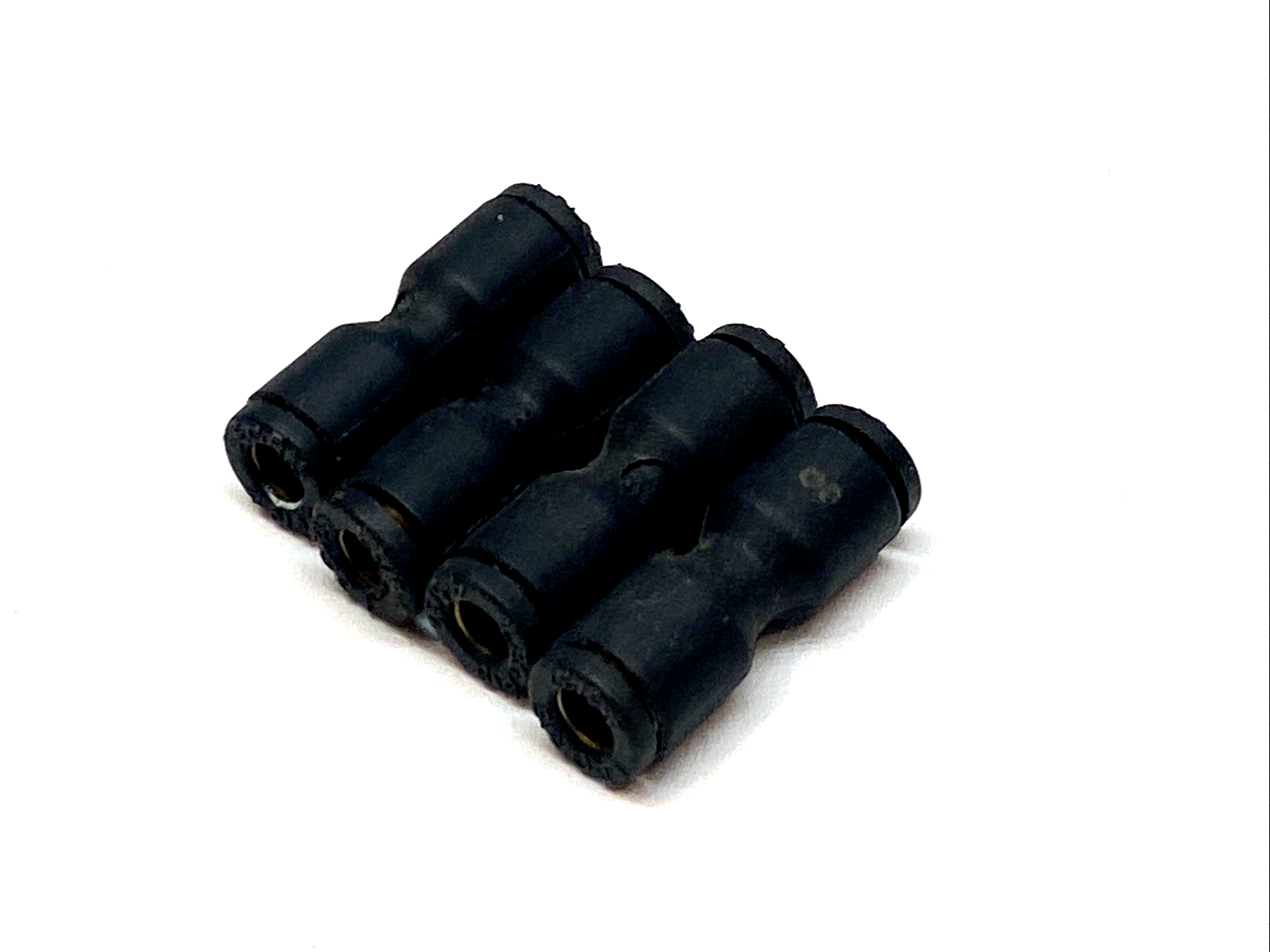 Parker Legris 3106 04 00 Push-In Straight Union , 4 mm / 5/32" LOT OF 4 - Maverick Industrial Sales