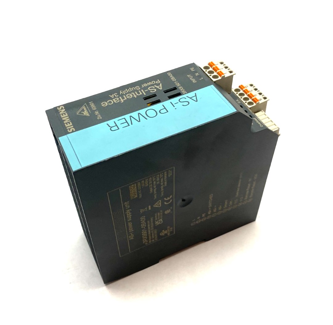 Siemens 3RX9501-0BA00 AS-i Power Supply Unit, AS-Interface 3A - Maverick Industrial Sales