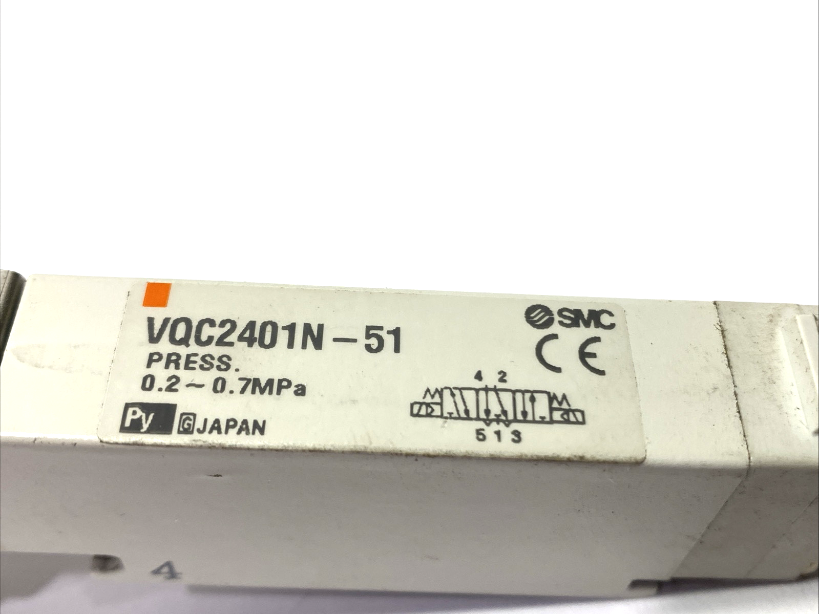 SMC VQC2401N-51 Solenoid Valve 5-Port 24VDC - Maverick Industrial Sales