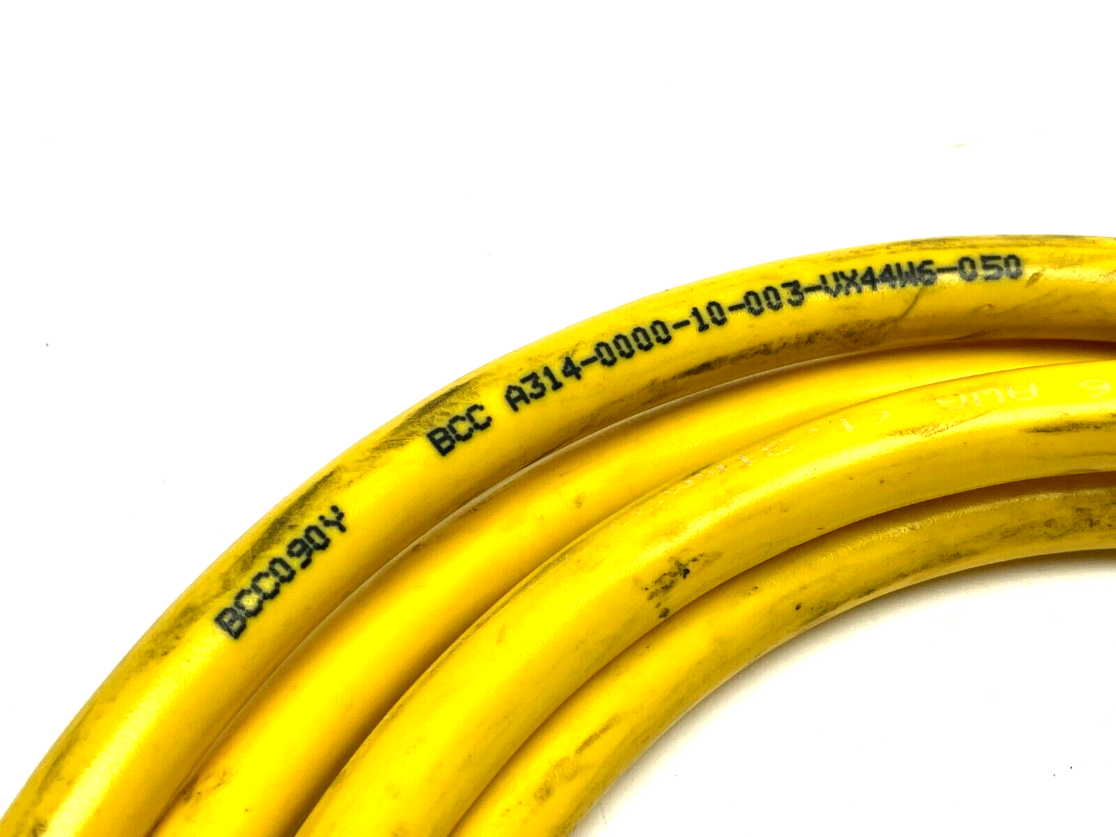 Balluff BCC090Y Single-Ended Cordset 8ft Length BCC A314-0000-10-003-VX44W6-050 - Maverick Industrial Sales