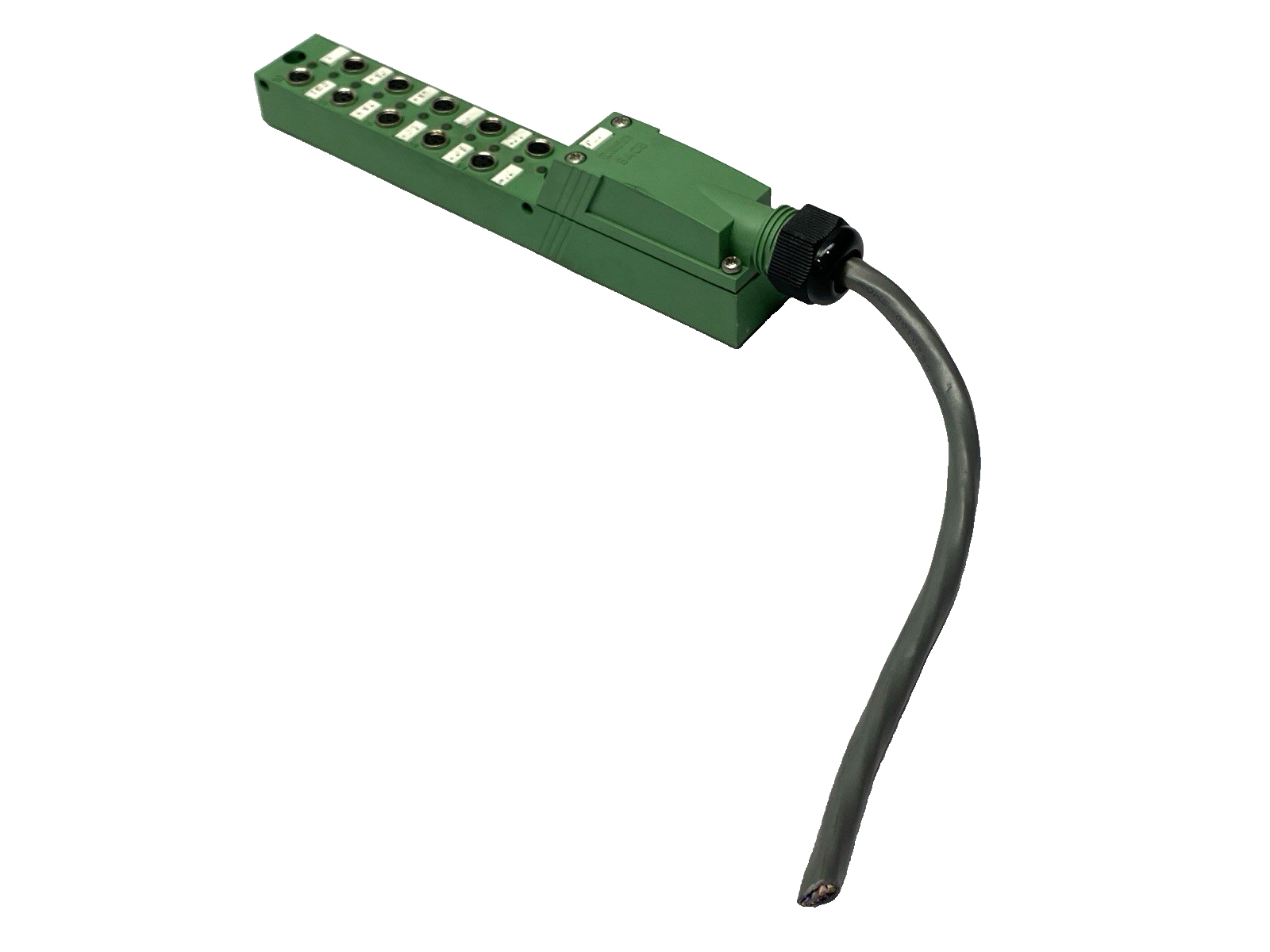 Phoenix Contact 1503438 Distributor Box 10-Port SACB-10/3-L-C-M8 - Maverick Industrial Sales