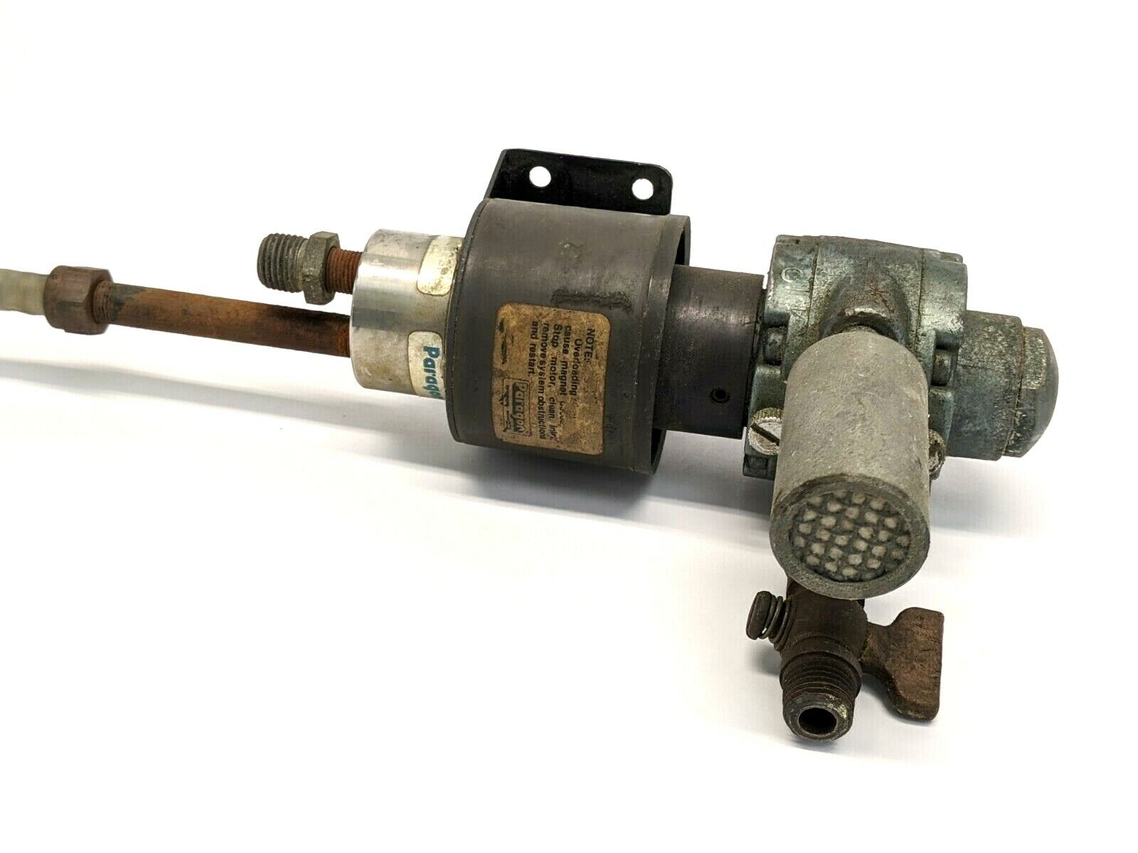 Gast 1AM-NRV-82 Air Motor w/ Paragon 5082-01 - Maverick Industrial Sales