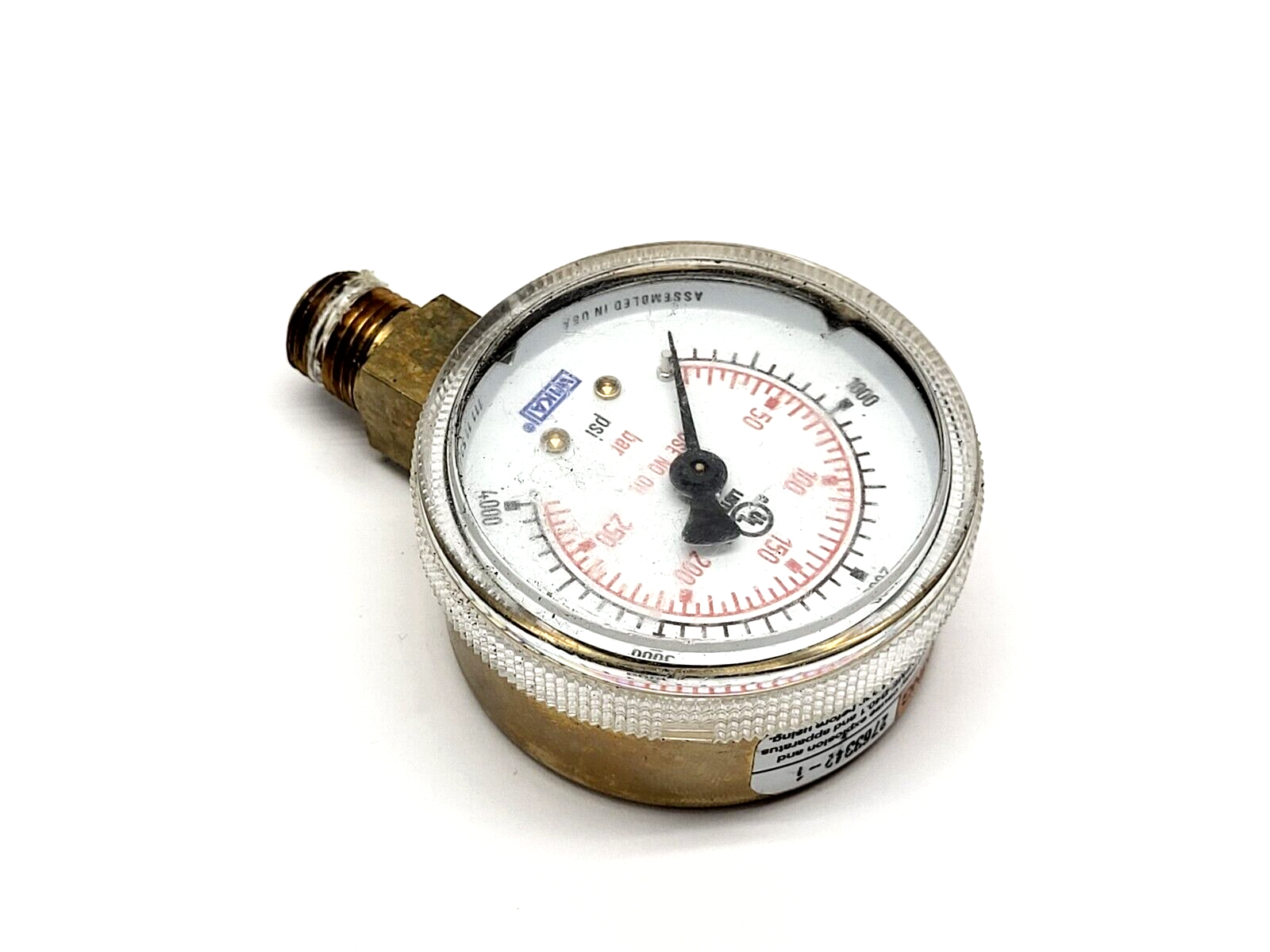 2763342-1 | Wika Pressure Gauge 0-4000PSI - Used - Maverick Industrial Sales