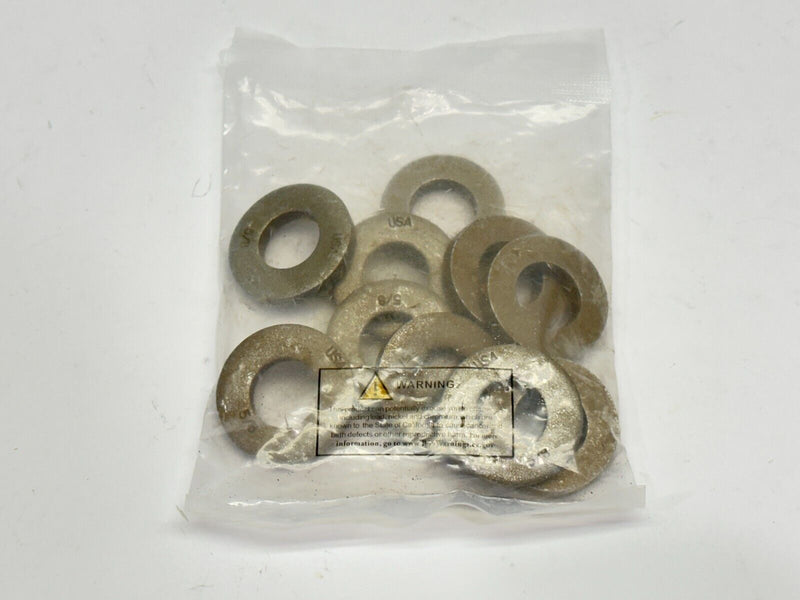 Z9276 High Strength Alloy Steel Flat Washer Zinc 0.656" Dia 5/8" Screw PKG OF 10 - Maverick Industrial Sales