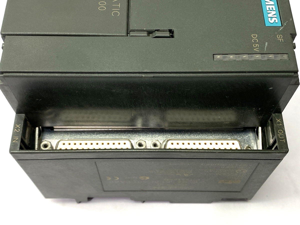 6ES7 361-3CA01-0AA0 | Siemens Simatic Expansion Module MISSING CONNECTOR COVER - Used - Maverick Industrial Sales