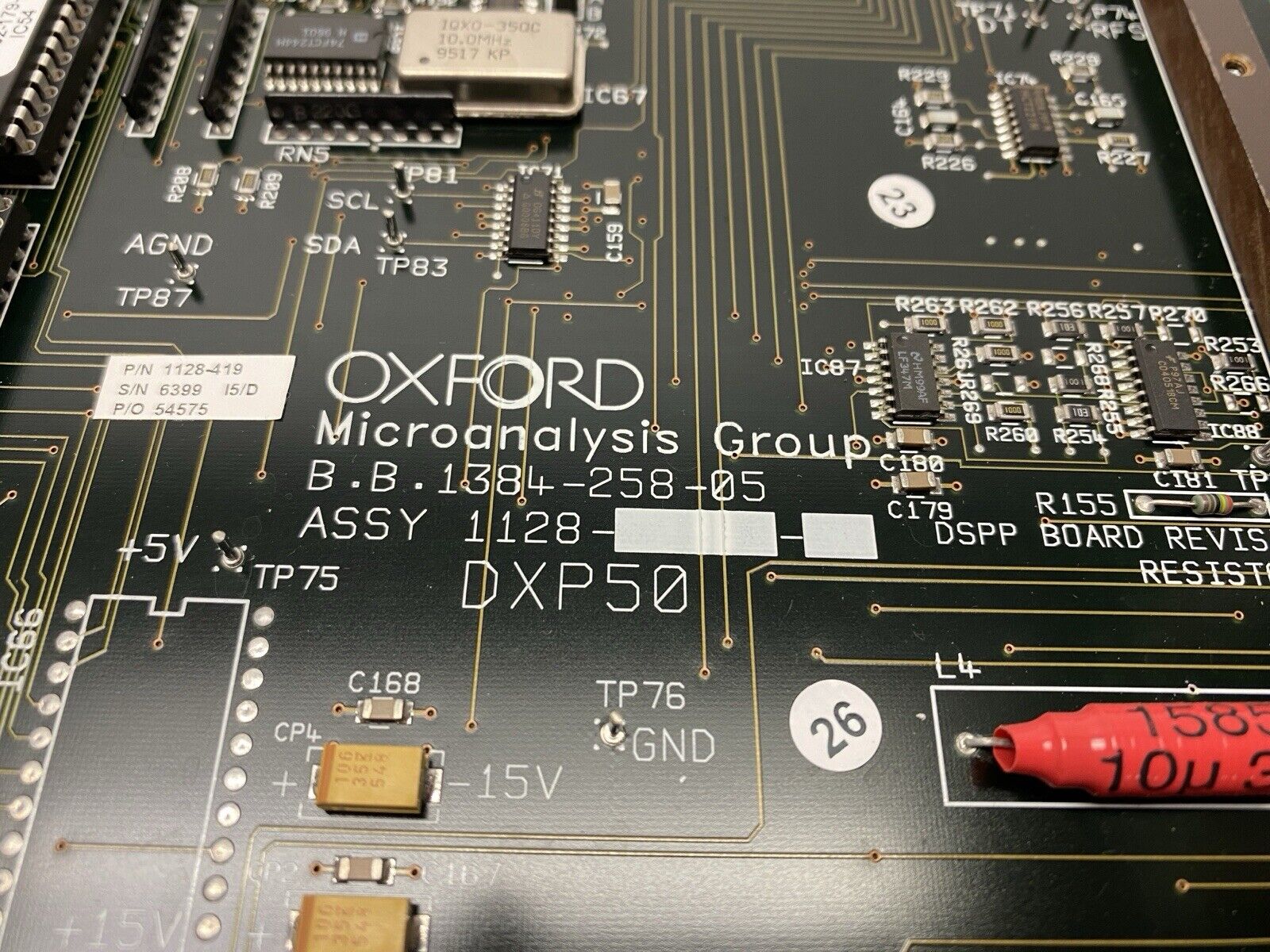 Oxford 51-1128-419 Circuit Board 1384-258-05 DPX50 REV D. - Maverick Industrial Sales