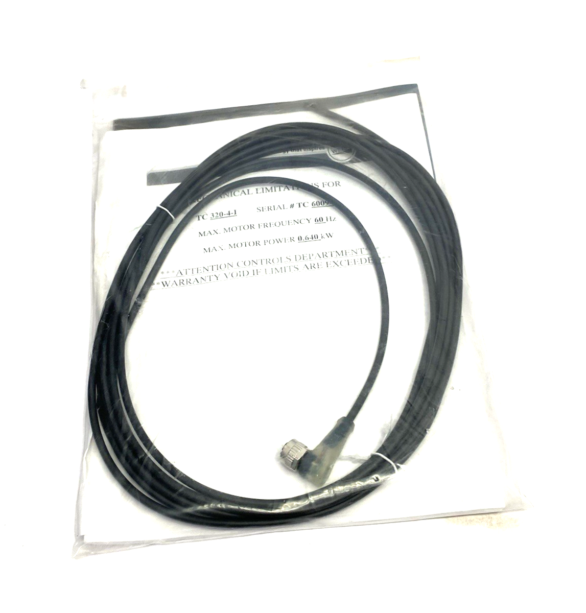 TC 320-4-I | Weiss Mechanical Specs/Limitations Packet for w/ Balluff BCC0312 - New – Open box - Maverick Industrial Sales