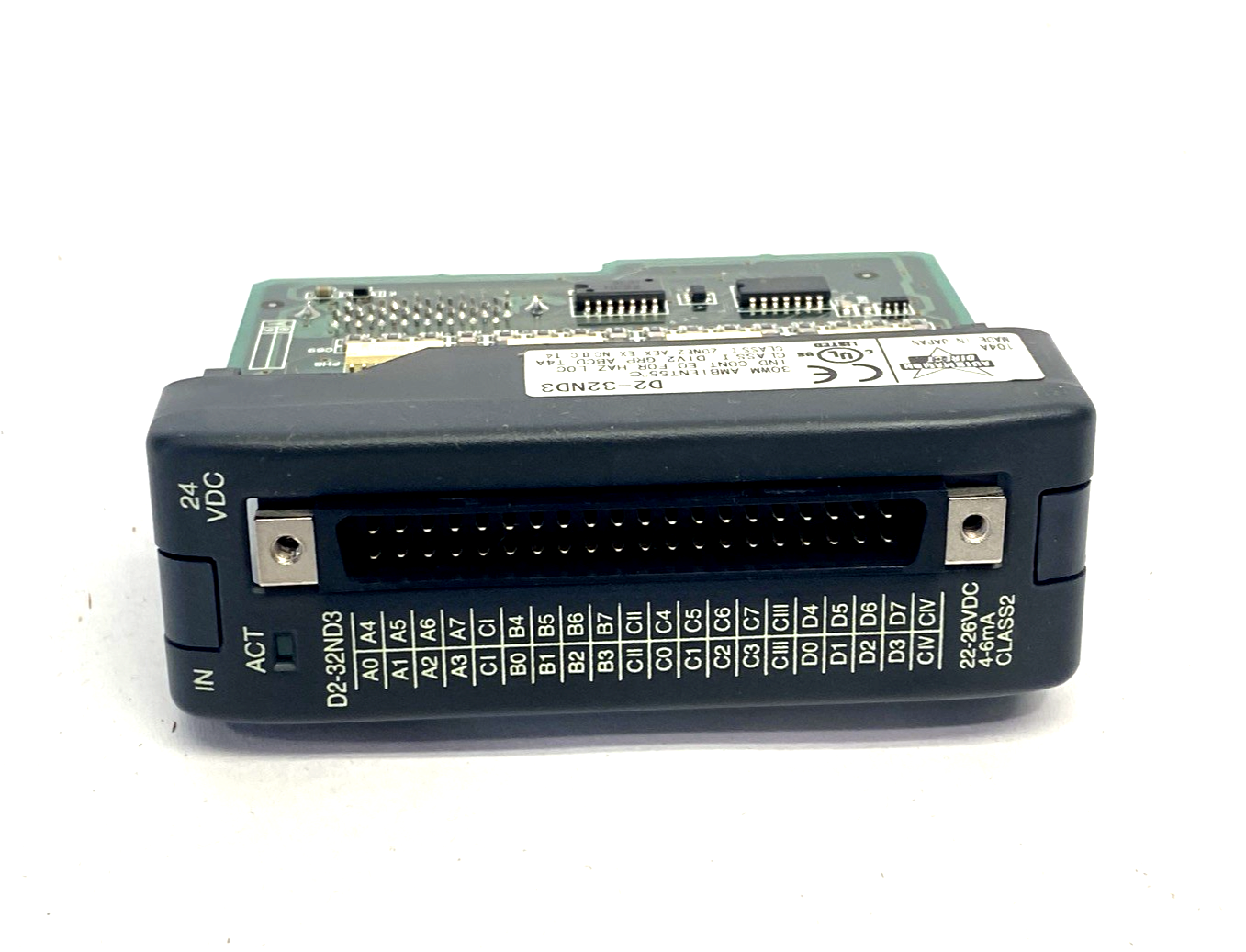 D2-32ND3 | Automation Direct DirectLOGIC DL205 Discrete Input Module, 32-Pt 24VDC - Used - Maverick Industrial Sales