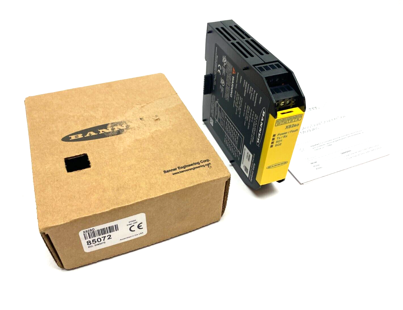 Banner XS2SO Dual-Channel Solid-State Safety Output Module 85072 - Maverick Industrial Sales