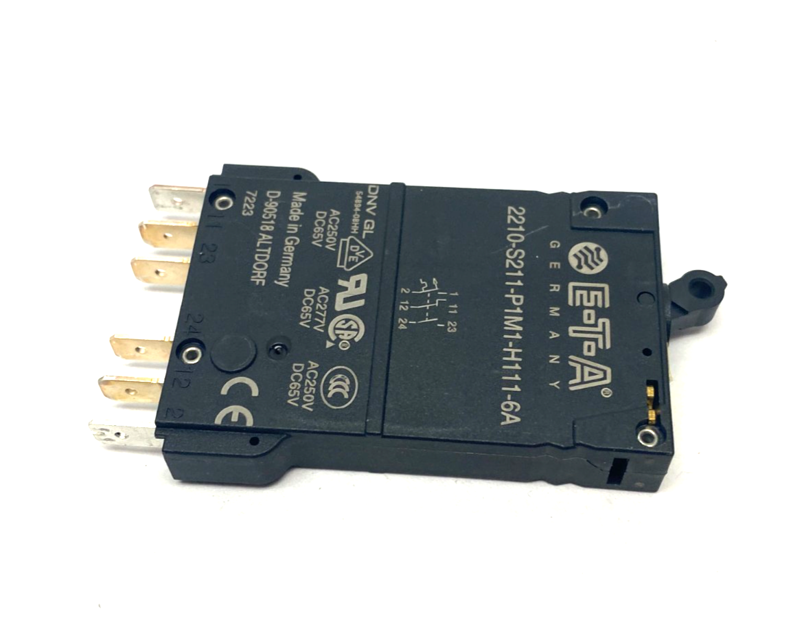 ETA 2210-S211-P1M1-H111-6A Thermal-Magnetic Circuit Breaker - Maverick Industrial Sales