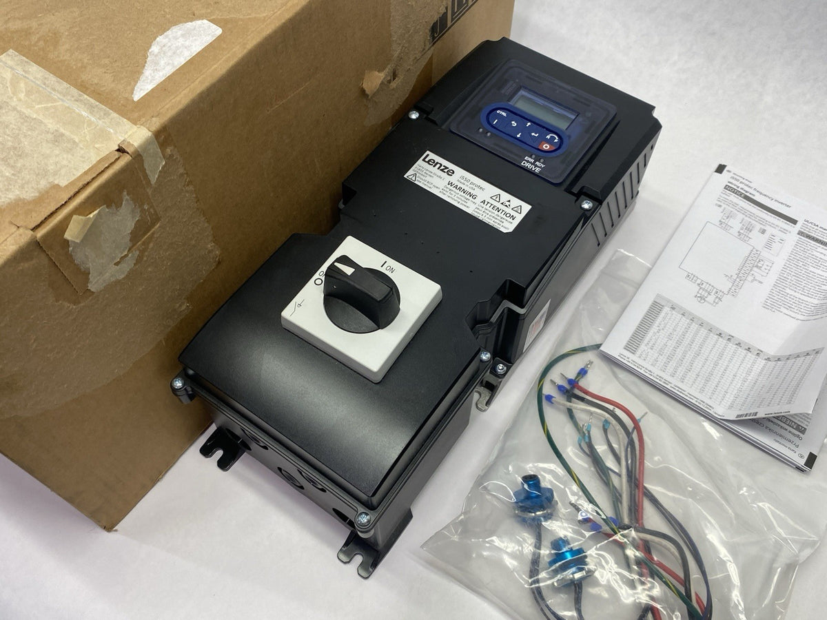 Lenze I55AP137F2A711K06S i550 protec VFD w/ IO-Link 3PE 400/480V AC 16488618 - Maverick Industrial Sales