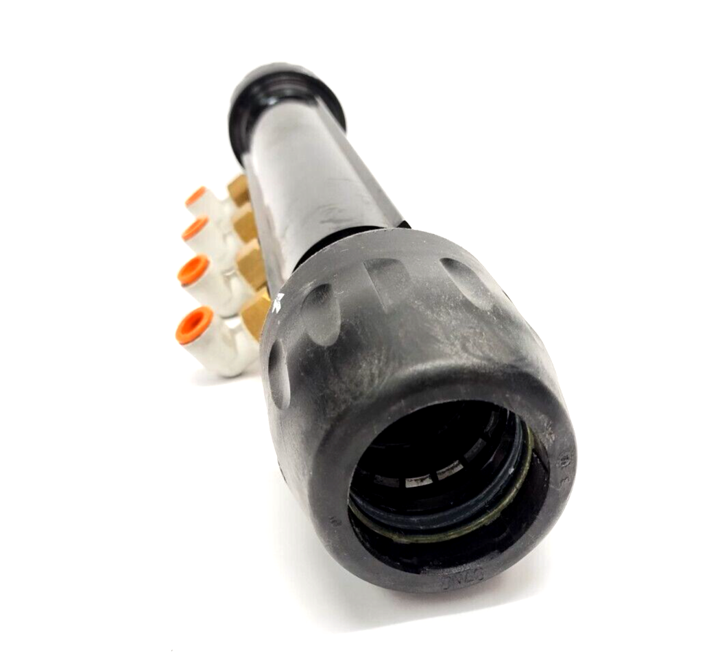 Parker 6651 40 12 04 Transair 4-Port Manifold 1-1/2" Pipe OD, Elbow Fittings - Maverick Industrial Sales