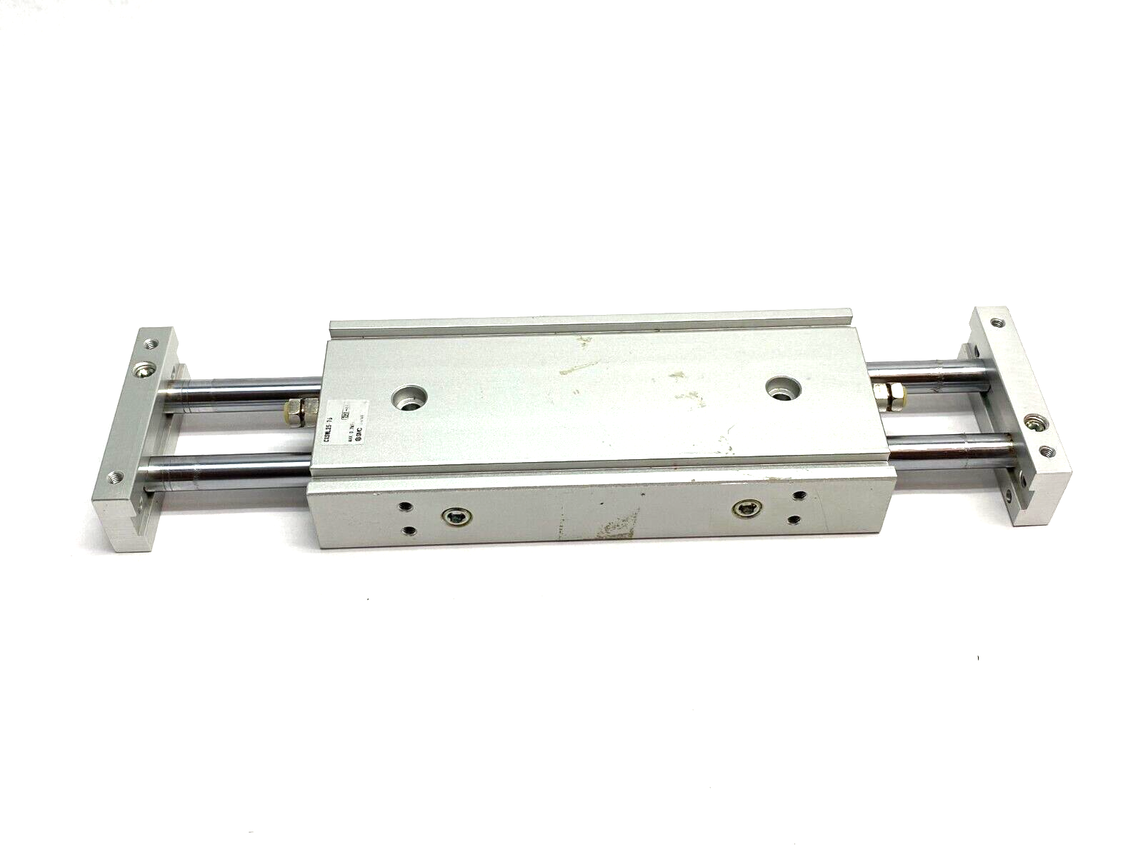 SMC CXSWL25-75 Dual-Rod Guided Cylinder 25mm Bore 75mm Stroke - Maverick Industrial Sales