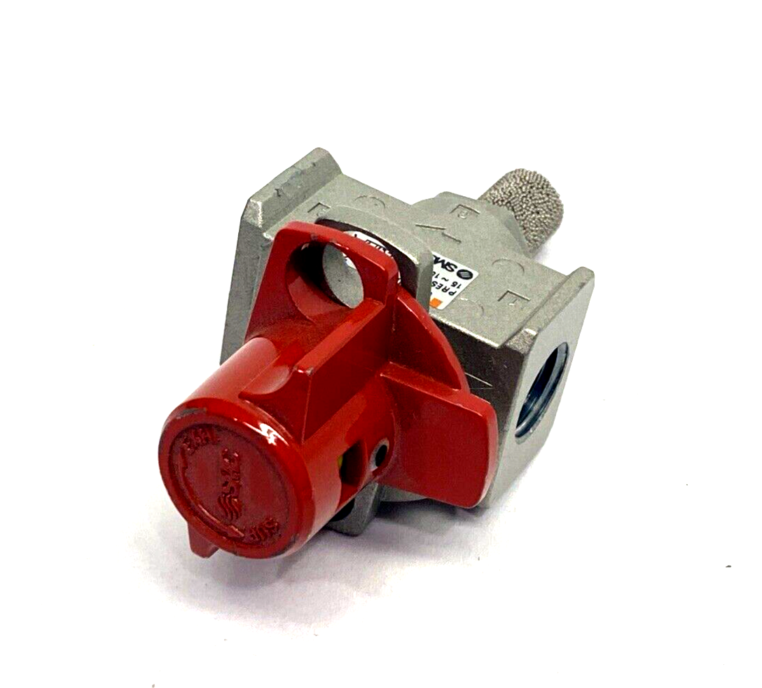 SMC VHS20-N02-Z Manual 3-Port Pneumatic Lockout Hand Valve w/ Silencer - Maverick Industrial Sales