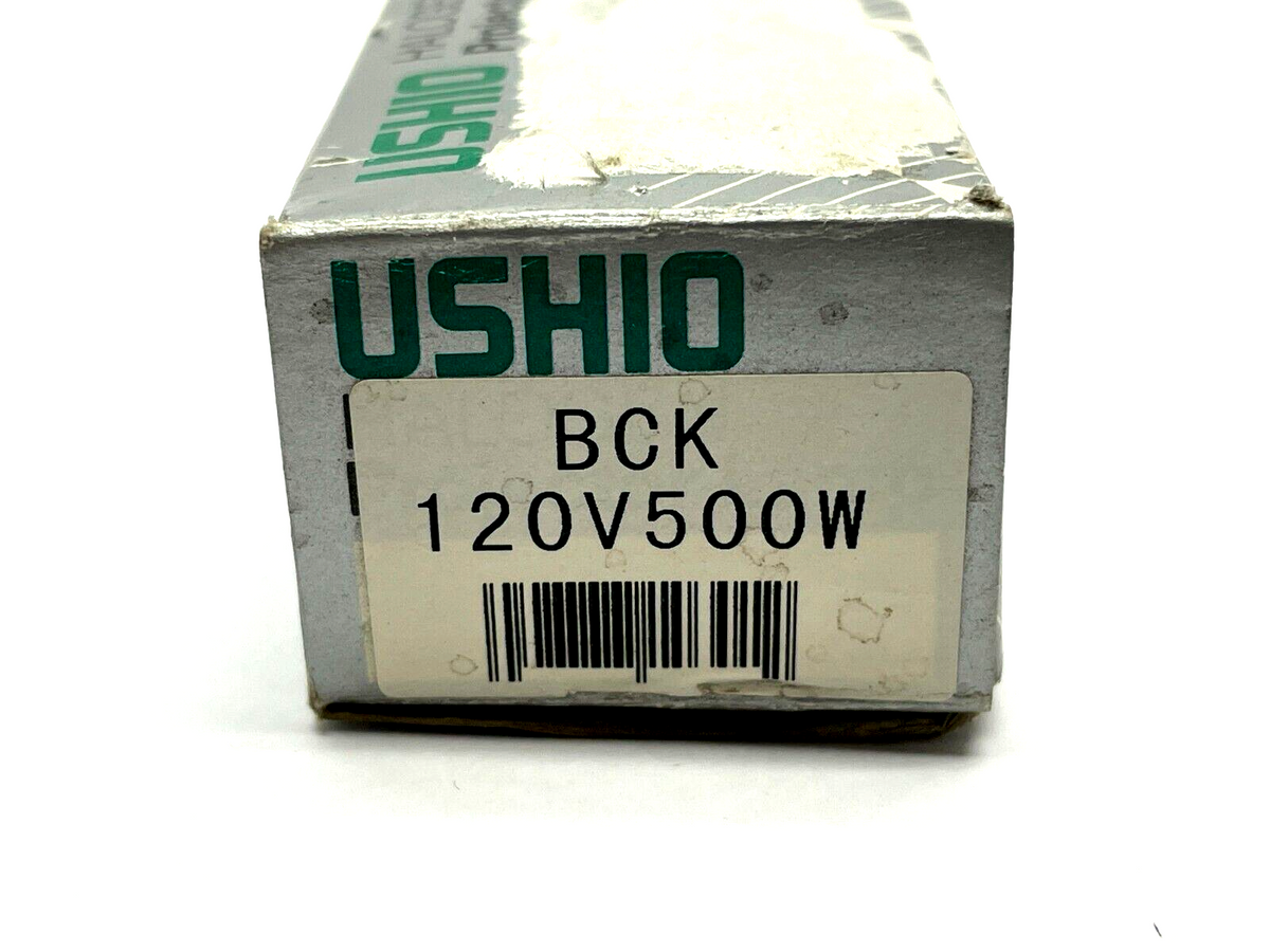 1000047 | Ushio Halogen Projector Lamp BCK 120V 500W - New - Maverick Industrial Sales