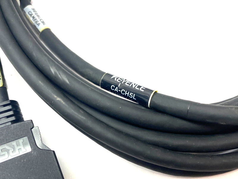 Keyence CA-CH5L L-Shaped Connector Camera Cable 5m for High Speed Camera - Maverick Industrial Sales