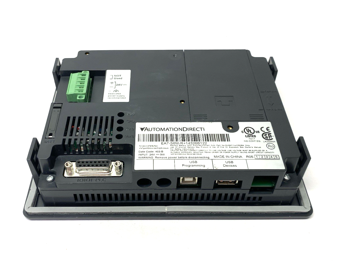 EA7-S6M-R | Automation Direct C-more EA7 Series Touch Screen HMI, 6" Grayscale - Used - Maverick Industrial Sales