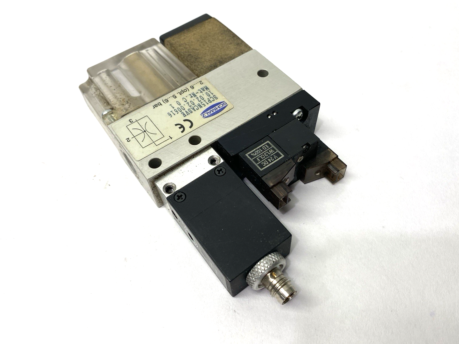 SCP 15 NC AS VE | Schmalz Compact Vacuum Ejector 10.02.02.00616 - Used - Maverick Industrial Sales