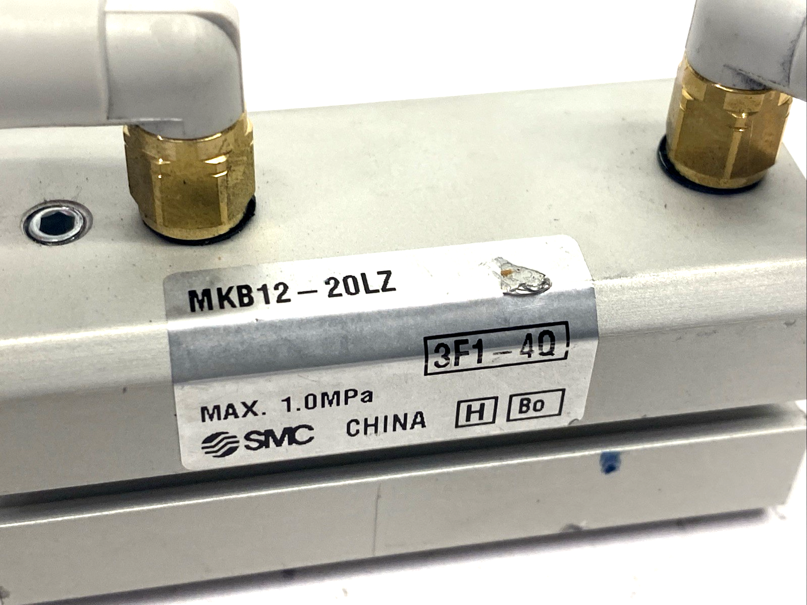SMC MKB12-20LZ Pneumatic Swing Clamp Cylinder 12mm Bore 20mm Stroke - Maverick Industrial Sales
