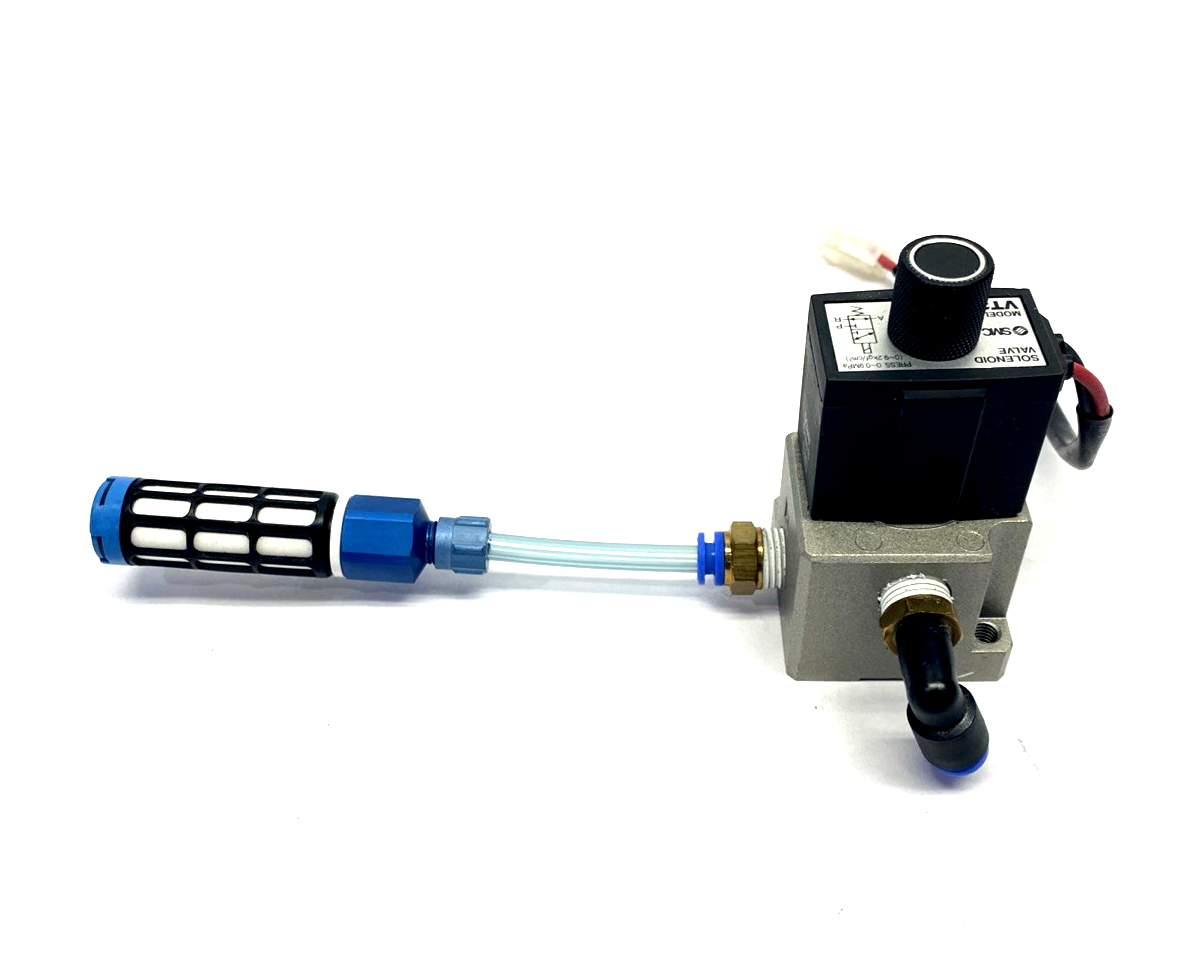 SMC VT317-5G-02N 3-Port Solenoid Valve 24VDC 1/4" NPT - Maverick Industrial Sales