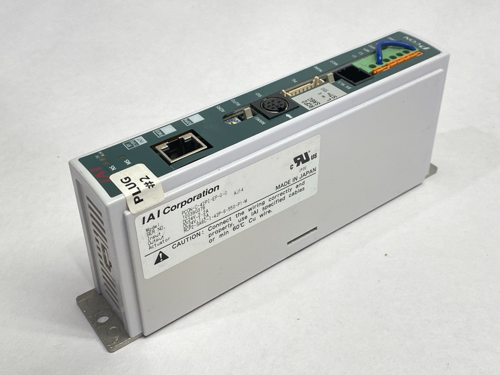 IAI PCON-C-42PI-EP-0-0 PCON Actuator Position Controller 2.2A 24VDC - Maverick Industrial Sales