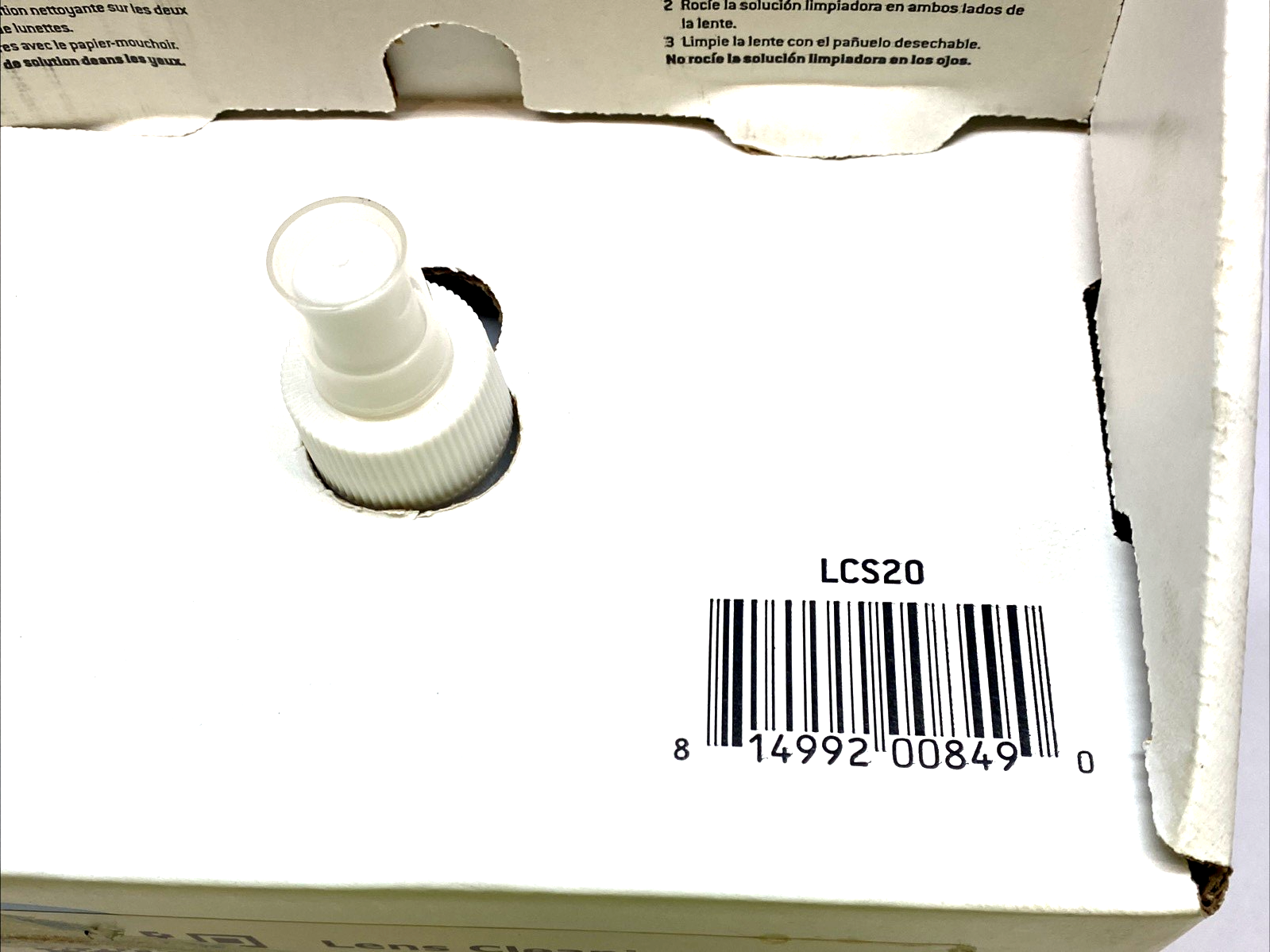 LCS20 | Pyramex Lens Cleaning Station 16oz Solution 1200 Tissues Safety Glasses - New - Maverick Industrial Sales