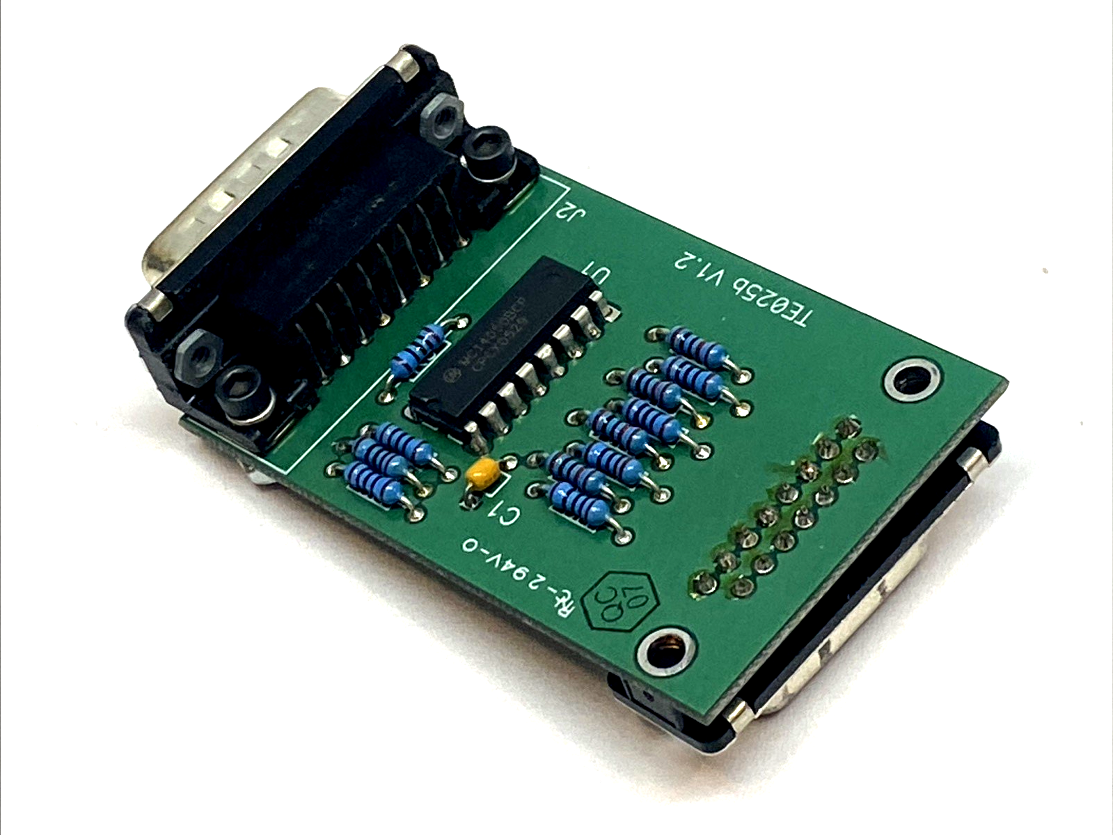 TE025b JTAG 4Pin Interface PCB Board V1.2 - Maverick Industrial Sales