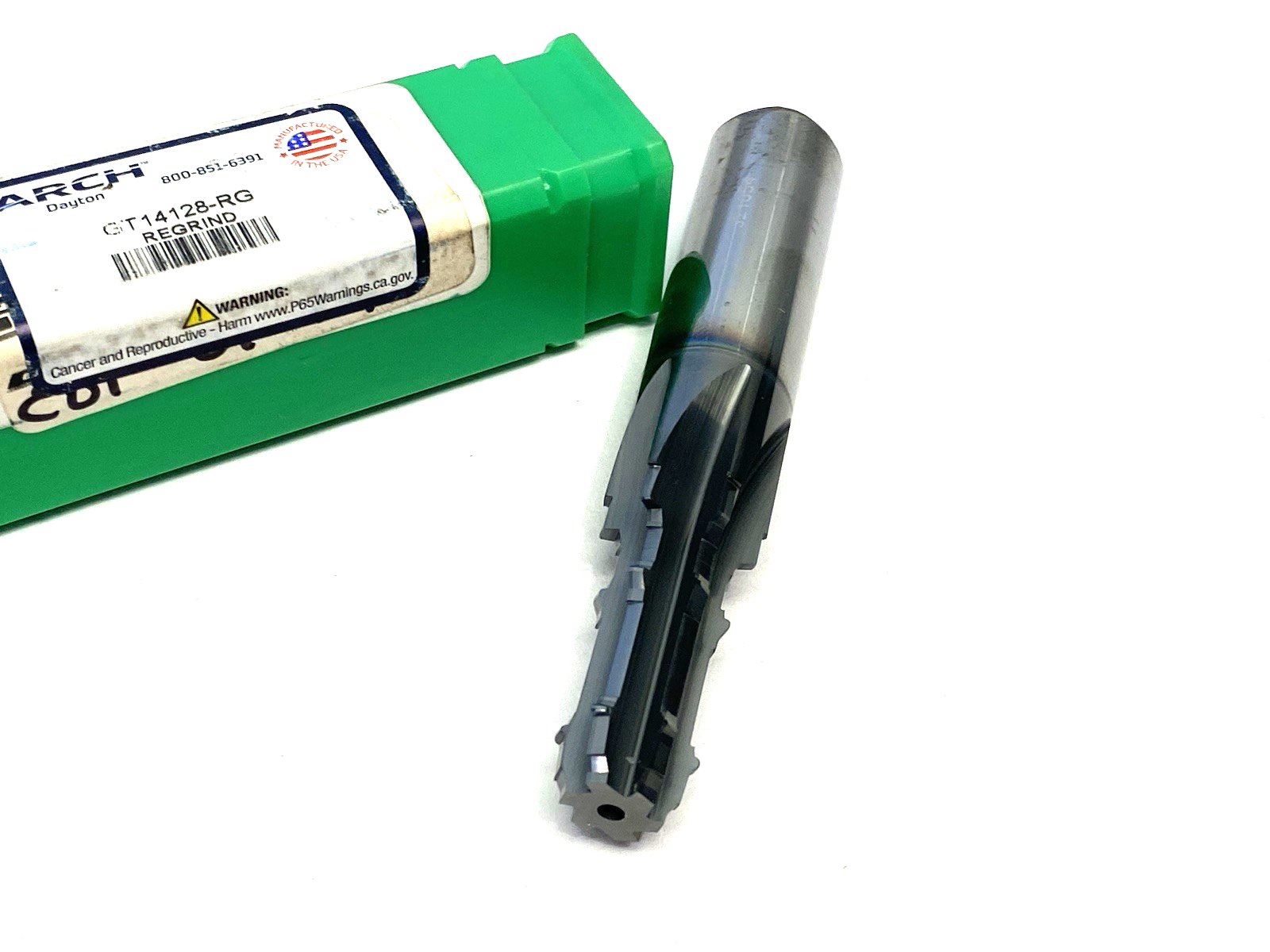 GT14128-RG | Dayton Arch Regrind Cutting End Mill 6-Flute - New – Open box - Maverick Industrial Sales