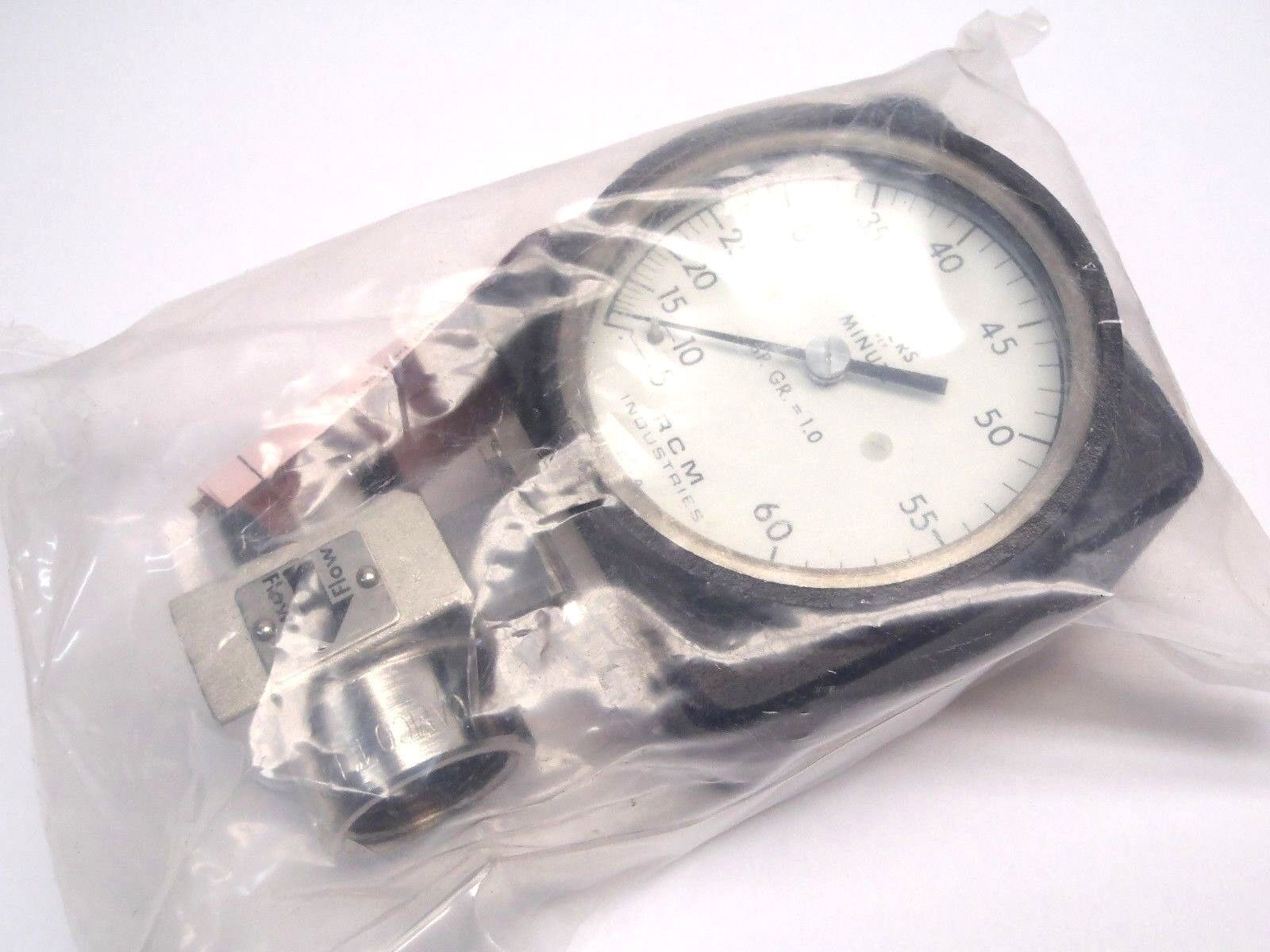 RCM Industries 830983 1”-73-R-M60 Flowmeter Gauge 180 PSIG Temp. 200 F - Maverick Industrial Sales