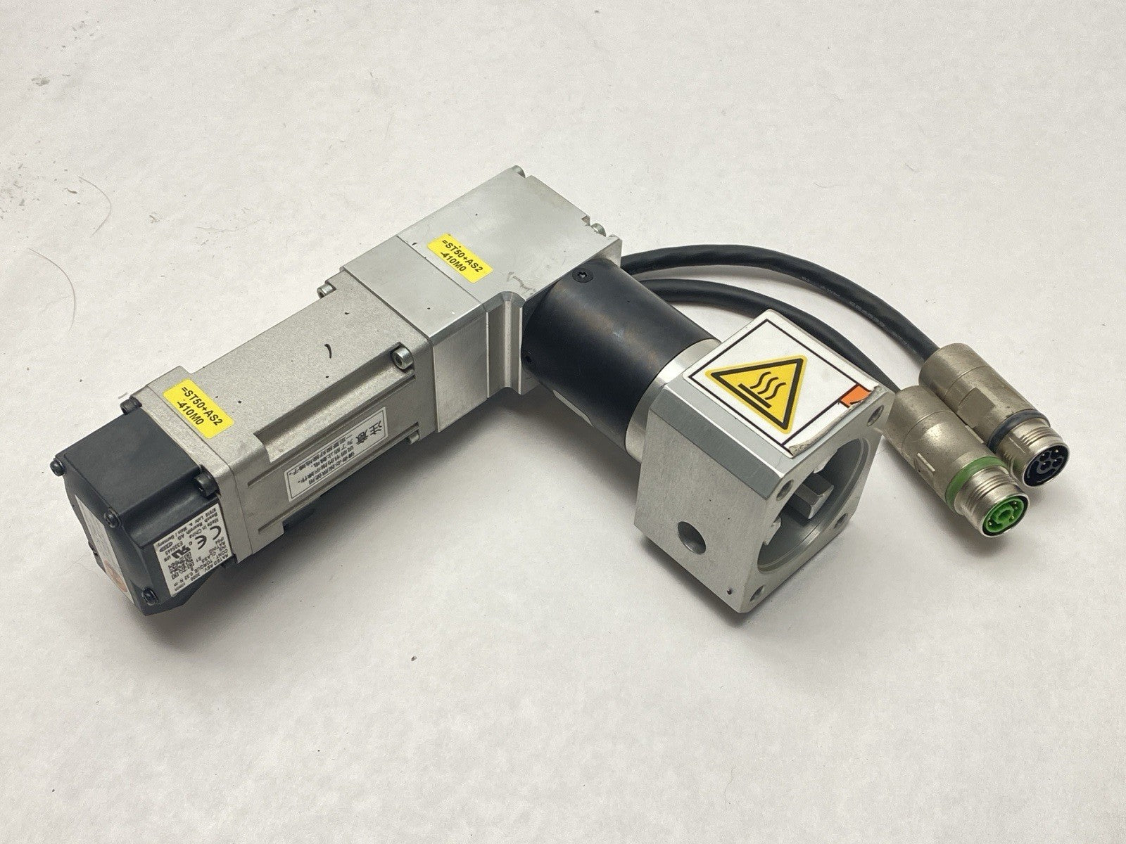 Rexroth MSM019B-0300-NN-M5-MH0 Servo Motor R911344211 w/ Neugart 100266186 Gear - Maverick Industrial Sales