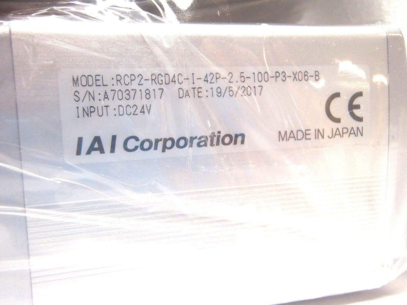 IAI RCP2-RGD4C-I-42P-2.5-100-P3-X06-B DC 24V Actuator Robo Cylinder - Maverick Industrial Sales