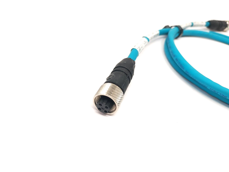 Lumberg 0985 806 112/1M EtherNet/IP Cordset M12 Female 4-Pin 1m 900004100 - Maverick Industrial Sales