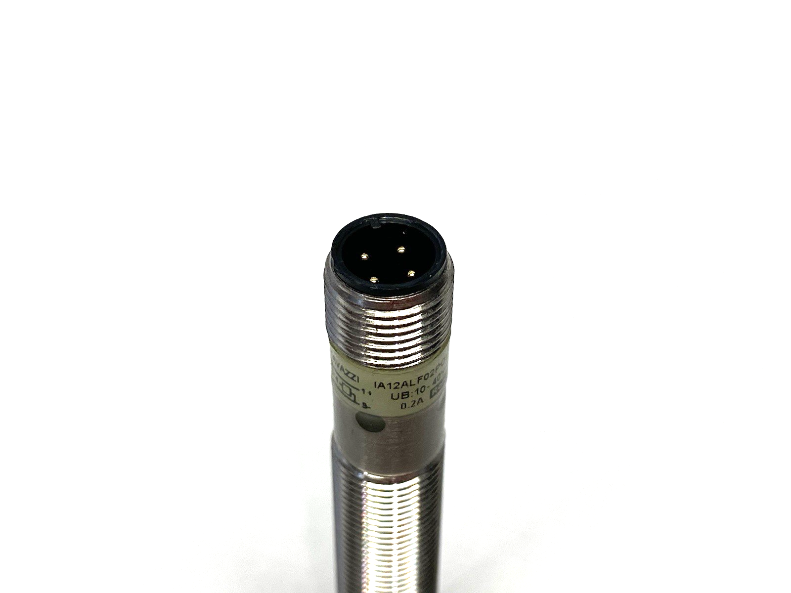 IA12ALF02POM1 | Carlo Gavazzi Inductive Proximity Sensor, Flush Mount, NO LOCKNUTS - New – Open box - Maverick Industrial Sales
