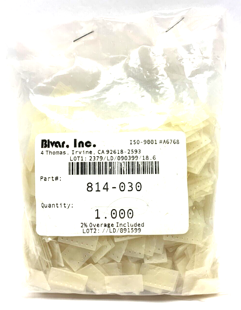 Bivar Inc 814-030 Component Mount Integrated Circuits PACK OF 1000 - Maverick Industrial Sales