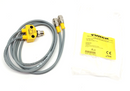 Turck VB2-FSM 4.4/2RK 4T-1/1 Daisy Chain 2-Branch Splitter M12 4-Pin 1m U0100-7 - Maverick Industrial Sales